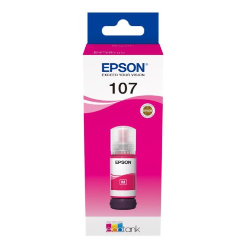 EPSON 1LB 107 EcoTank Magenta Ink Bottle