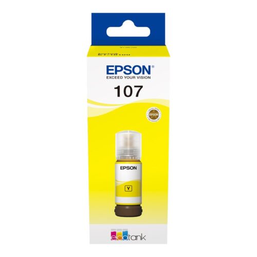 EPSON 1LB 107 EcoTank Yellow Ink Bottle