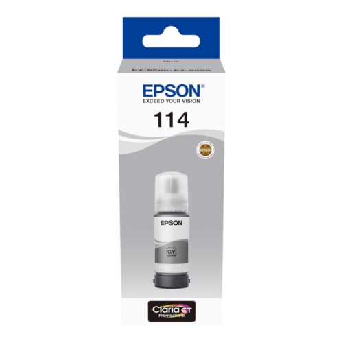 EPSON 1LB 114 EcoTank Grey ink bottle