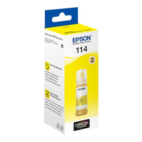 EPSON 1LB 114 EcoTank Yellow ink bottle