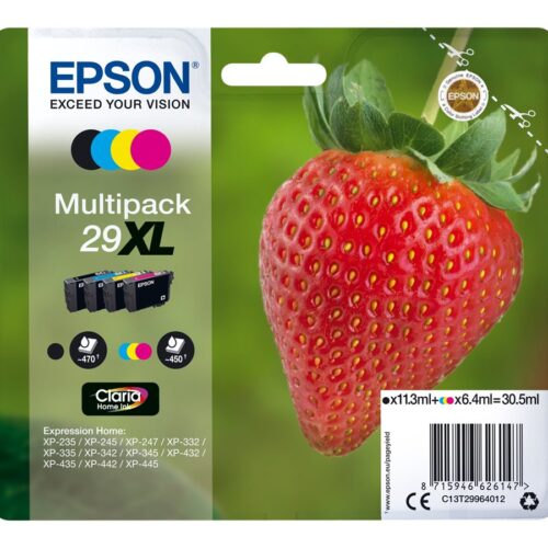 EPSON 1LB 29XL Multipack Black Cyan Magenta Yellow Claria Home
