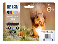 EPSON 1LB 378 Mpack Ink Cartridge BK C M Y LC LM BLISTER w/s