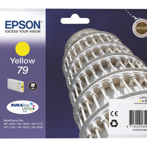 EPSON 1LB 79 ink cartridge yellow standard capacity 6.5ml 800 pages 1-pack