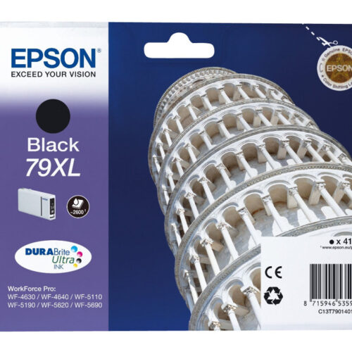 EPSON 1LB 79XL ink cartridge black high capacity 41.8ml 2.600 pages 1-pack