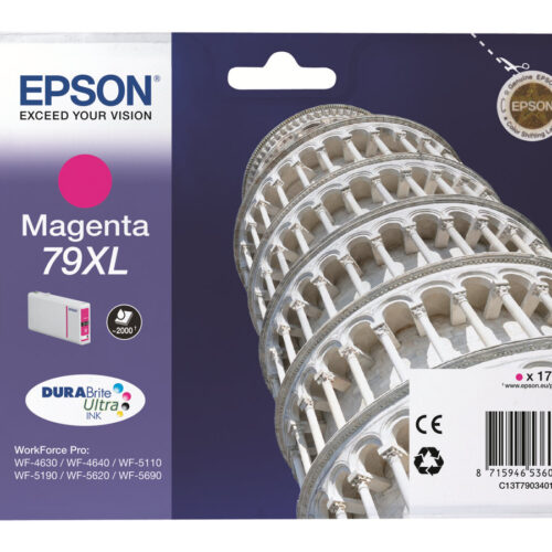EPSON 1LB 79XL ink cartridge magenta high capacity 17.1ml 2.000 pages 1-pack