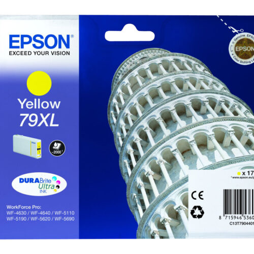 EPSON 1LB 79XL ink cartridge yellow high capacity 17.1ml 2.000 pages 1-pack