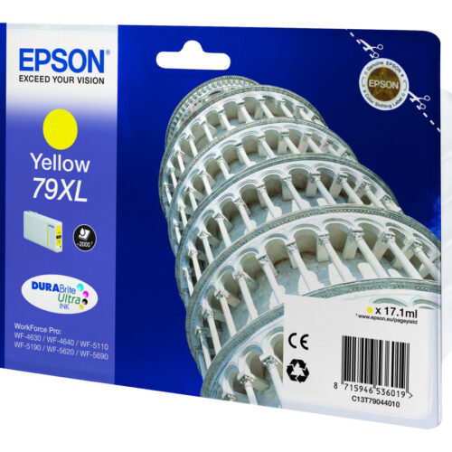 EPSON 1LB 79XL ink cartridge yellow high capacity 17.1ml 2.000 pages 1-pack