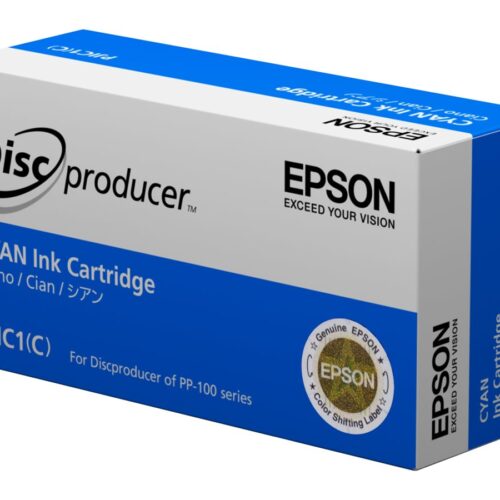 EPSON 1LB Discproducer Ink Cartridge PJIC7 Cyan