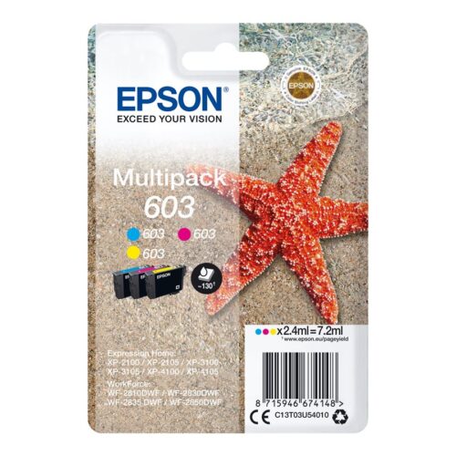 EPSON 1LB Multipack 3-colours 603 Ink w/s