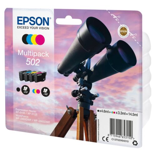 EPSON 1LB Multipack 4-colours 502 Ink