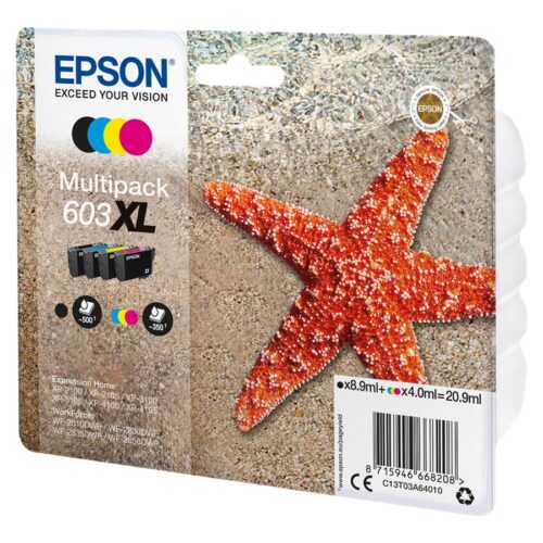 EPSON 1LB Multipack 4-colours 603XL Ink w/s