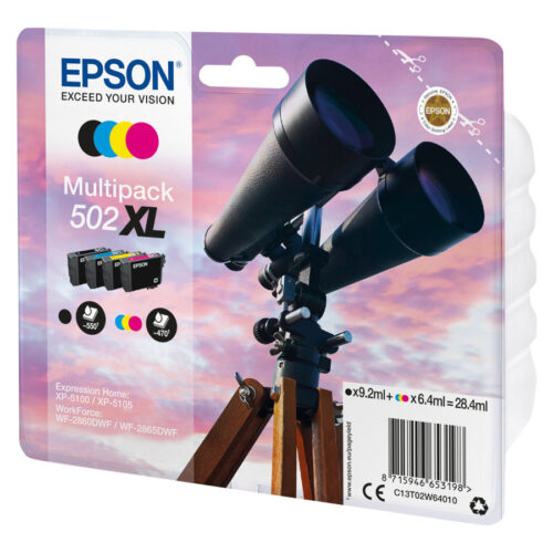 EPSON 1LB Multipack 4colours 502XL EasyMail