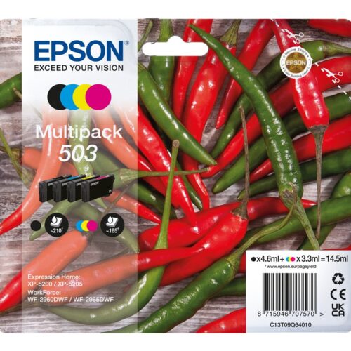 EPSON 1LB Multipack 4colours 503 Ink w/s
