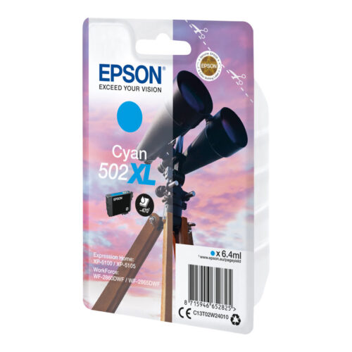 EPSON 1LB Singlepack Cyan 502XL Ink