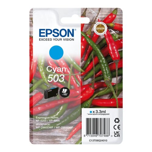 EPSON 1LB Singlepack Cyan 503 Ink w/s