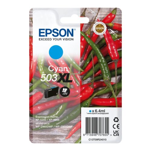 EPSON 1LB Singlepack Cyan 503XL Ink