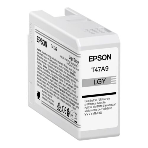 EPSON 1LB Singlepack Light Gray T47A9 UltraChrome Pro 10 ink 50ml