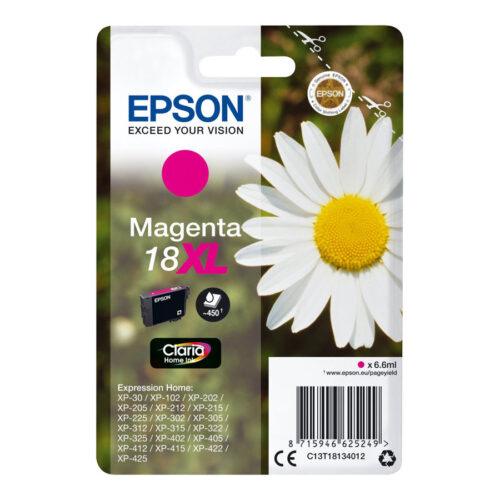 EPSON 1LB Singlepack Magenta 18XL Claria Home Ink