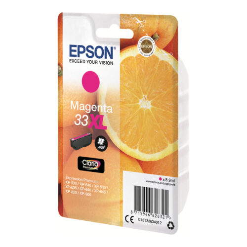 EPSON 1LB Singlepack Magenta 33XL Claria Premium Ink
