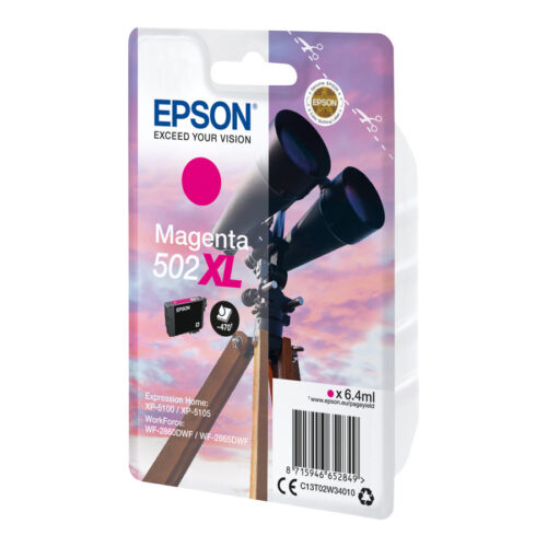 EPSON 1LB Singlepack Magenta 502XL Ink SEC w/s