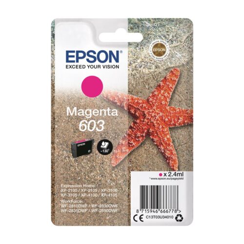 EPSON 1LB Singlepack Magenta 603 Ink