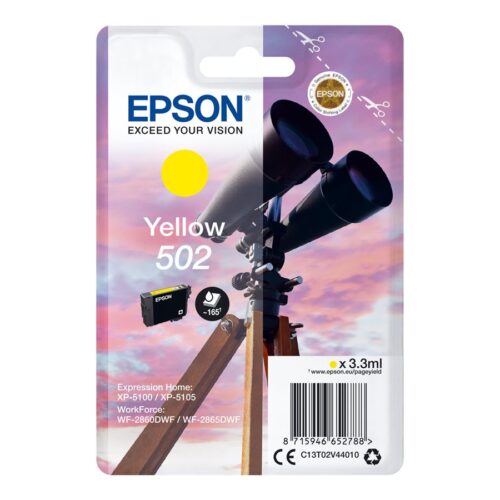 EPSON 1LB Singlepack Yellow 502 Ink