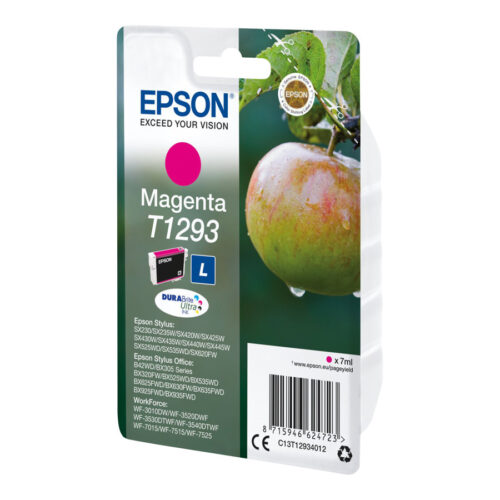 EPSON 1LB T1293 ink cartridge magenta high capacity 7ml 1-pack blister without alarm