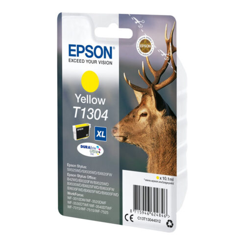 EPSON 1LB T1304 ink cartridge yellow extra high capacity 10.1ml 1-pack blister without alarm – DURABrite Ultra Ink