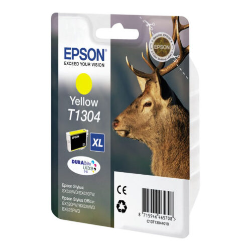 EPSON 1LB T1304 ink cartridge yellow extra high capacity 10.1ml 1-pack blister without alarm – DURABrite Ultra Ink