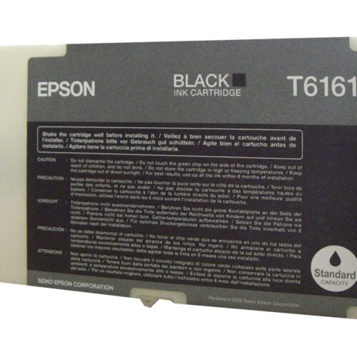EPSON 1LB T6161 ink cartridge black standard capacity 76ml 1-pack