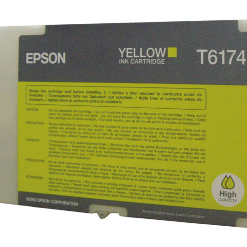 EPSON 1LB T6174 ink cartridge yellow high capacity 100ml 1-pack