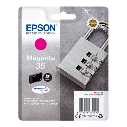 EPSON 2LB 35 Ink Magenta 9.1ml Blister w/s