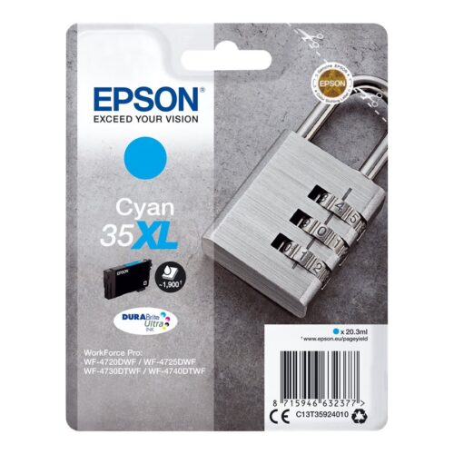 EPSON 2LB 35XL Ink Cyan 20.3ml