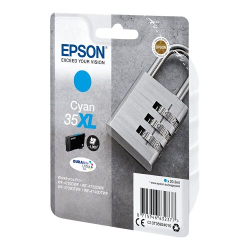EPSON 2LB 35XL Ink Cyan 20.3ml