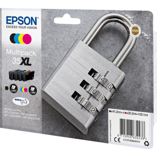 EPSON 2LB 35XL Ink Multipack CMYK