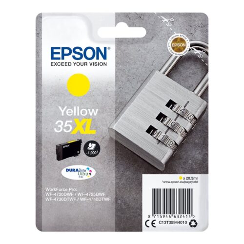 EPSON 2LB 35XL Ink Yellow 20.3ml