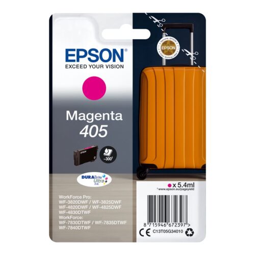EPSON 2LB Singlepack Magenta 405 DURABrite Ultra Ink