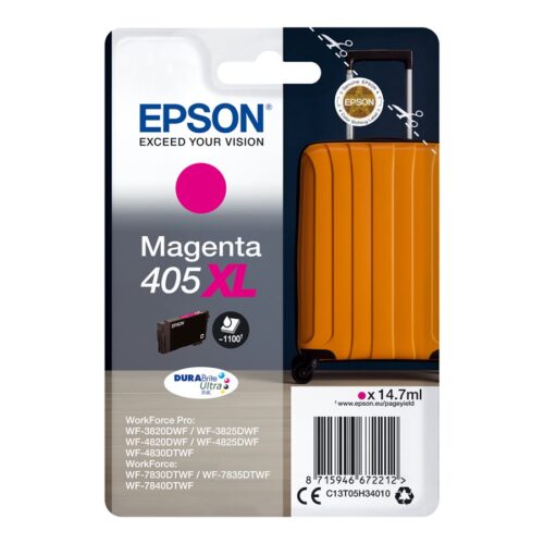 EPSON 2LB Singlepack Magenta 405XL DURABrite Ultra Ink w/s
