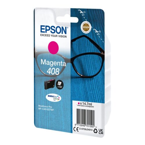 EPSON 2LB Singlepack Magenta 408 DURABrite Ultra Ink