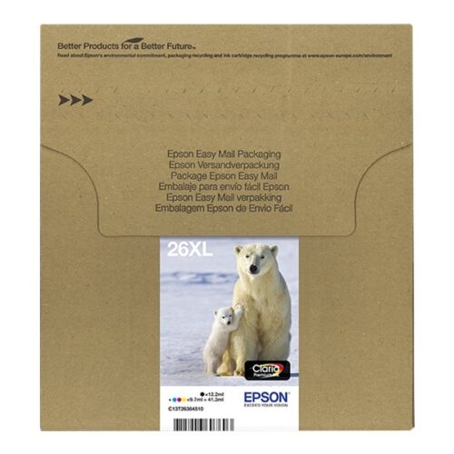 EPSON 3LB Multipack 4-colours 26XL Claria Premium EasyMail