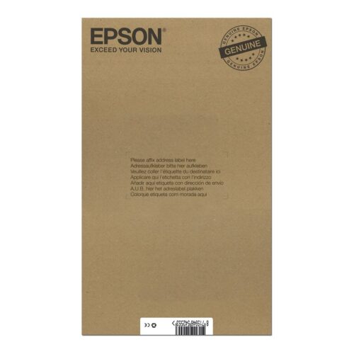EPSON 3LB T0807 ink cartridge black and five colour standard capacity black and colour: 7.4ml 6-pack online packaging