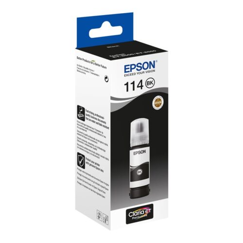 EPSON 4LB 114 EcoTank Pigment Black ink bottle