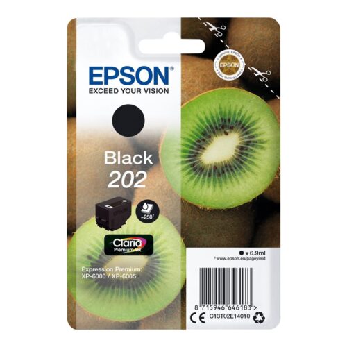 EPSON 4LB 202 Black Ink Cartridge BLISTER w/s