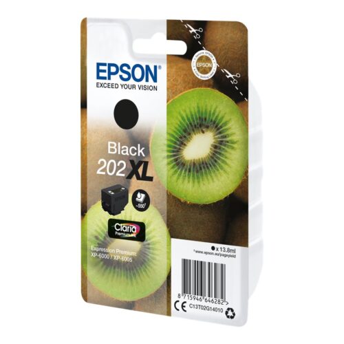 EPSON 4LB 202XL Black Ink Cartridge with security w/s