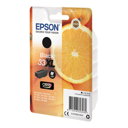 EPSON 4LB 33XL Ink Black Claria Premium Singlepack w/s