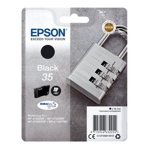 EPSON 4LB 35 Ink Black 16.1ml Blister w/s