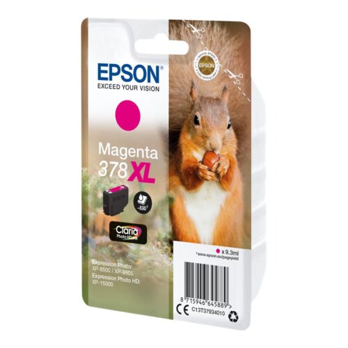 EPSON 4LB 378XL Magenta Ink Cartridge With Security w/s