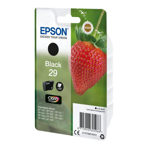 EPSON 4LB Cartridge Fraise Ink Claria Home Black w/s