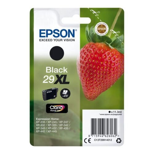 EPSON 4LB Cartridge Fraise – Ink Claria Home Black XL w/s