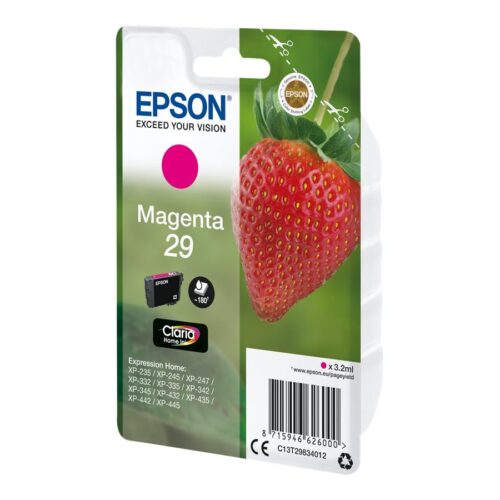 EPSON 4LB Cartridge Fraise Ink Claria Home Magenta w/s